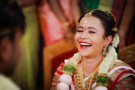 Through the Eyes of PixelMatrix: Deepthi and Swaraj’s Timeless Candid Wedding Photography Moments