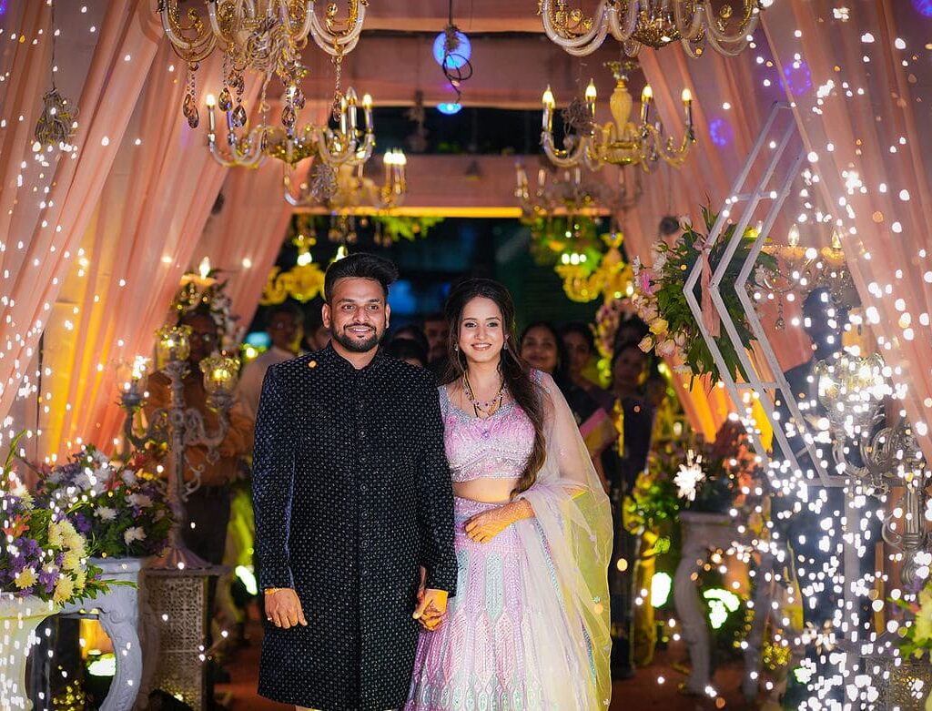 Siddharth & Gayathri’s Wedding Reception: A Night to Remember